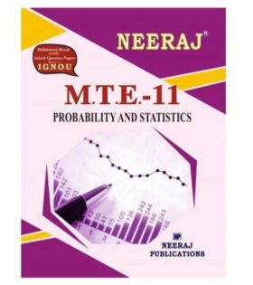 IGNOU MTE-11 Probability and Statistics