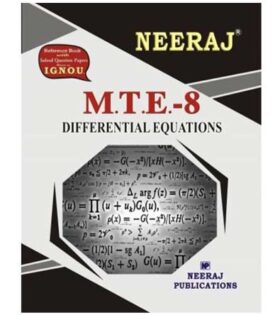 IGNOU MTE-08 Differential Equations