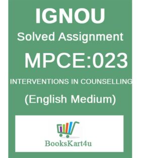 IGNOU MPCE-023 Solved Assignment 2024-25