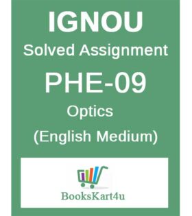IGNOU PHE-09 Solved Assignment 2020