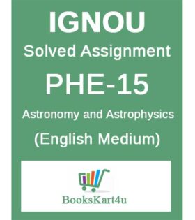 IGNOU PHE-15 Solved Assignment 2020