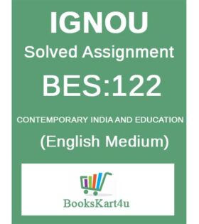 IGNOU BES-122 Solved Assignment 2024-25