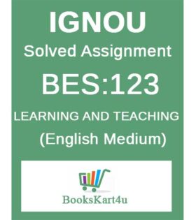 IGNOU BES-123 Solved Assignment 2024-25