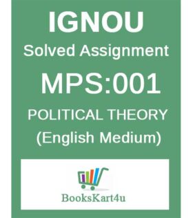 IGNOU MPS-001 Solved Assignment 2024-25