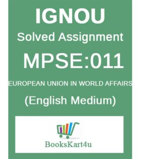IGNOU MPSE-011 Solved Assignment 2024-25