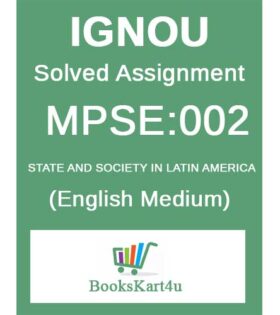 IGNOU MPSE-002 Solved Assignment 2024-25