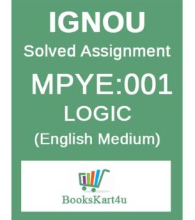 IGNOU MPYE-001 Solved Assignment 2024-25