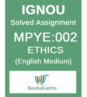 IGNOU MPYE-002 Solved Assignment 2024-25