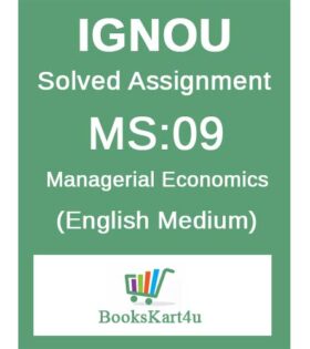 IGNOU MS-09 Solved Assignment January 2022