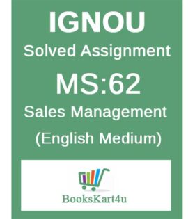 IGNOU MS-62 Solved Assignment January 2022