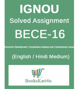 IGNOU BECE-016 Solved Assignment 2020-21