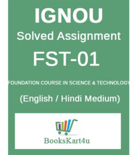 IGNOU FST-1 Solved Assignment 2022