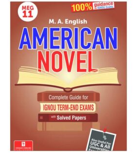 IGNOU MEG-11 American Novel  | IGNOU MEG-11 Help Book