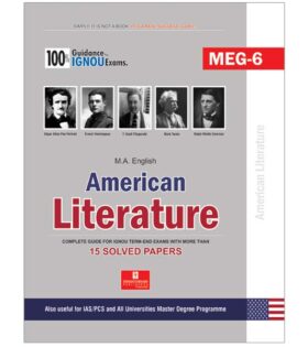IGNOU MEG-06 American Literature | IGNOU MEG-06 Help Book