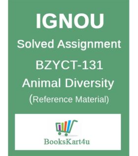 IGNOU BZYCT-131 Solved Assignment