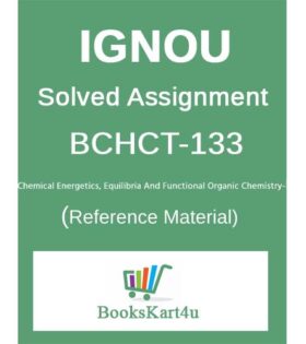 BCHCT-133 Solved Assignment