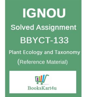 IGNOU BBYCT133 Assignment