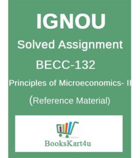 IGNOU BECC 132 Solved Assignment