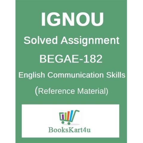 IGNOU BEGAE 182 Assignment Free