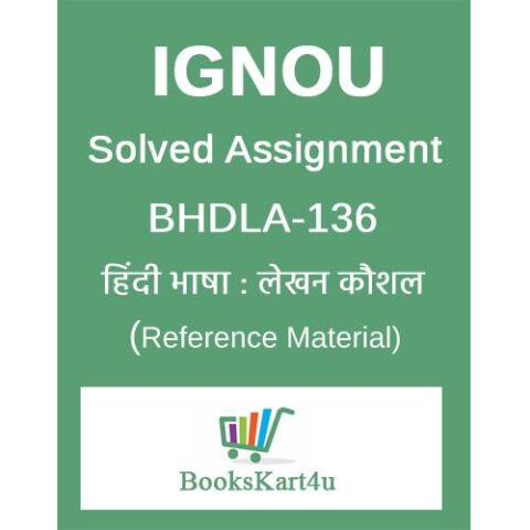 IGNOU BHDLA-136 Assignment Free