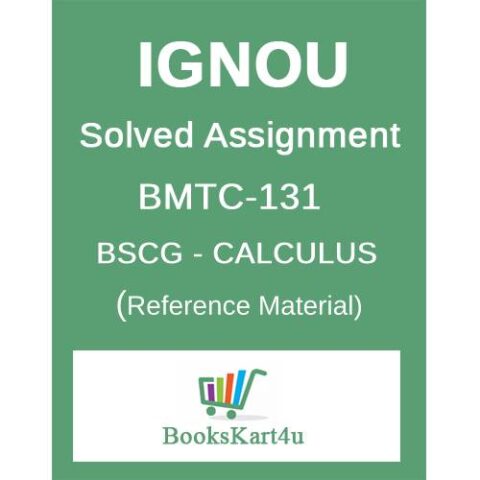 IGNOU BMTC 131 Solved Assignment