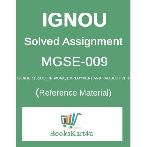 IGNOU MGSE-9 Assignment Free download