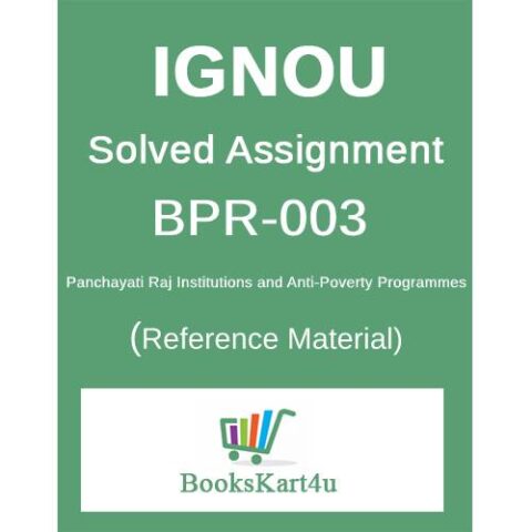 IGNOU BPR-3 Solved Assignment