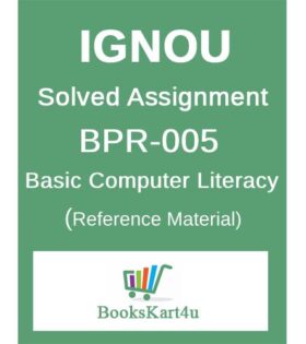 IGNOU BPR-5 Solved Assignment