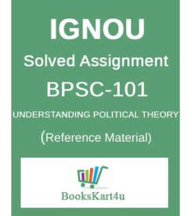 IGNOU BPSC-101 asignment