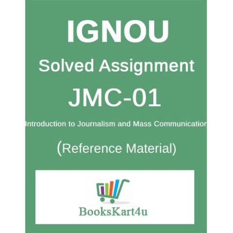 IGNOU JMC-1 Solved Assignment