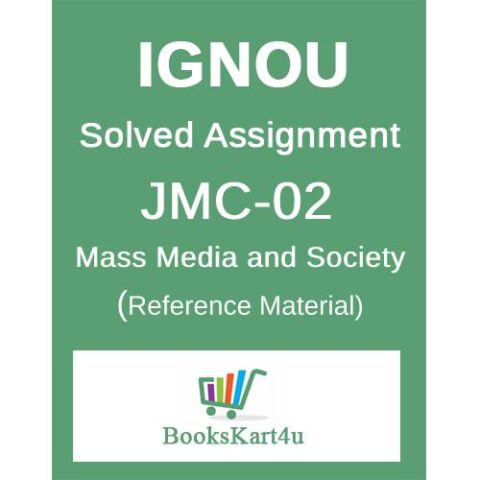 IGNOU JMC-2 Solved Assignment