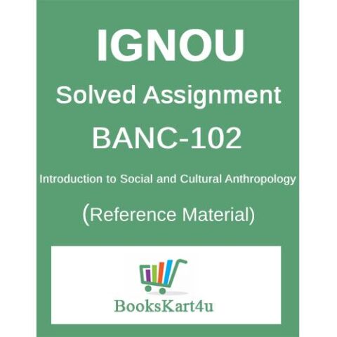 IGNOU BANC-102 Solved Assignment