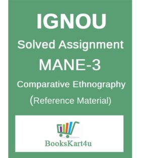 IGNOU MANE-3 Solved Assignment
