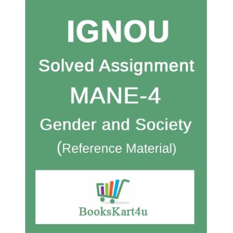 IGNOU MANE-4 Solved Assignment