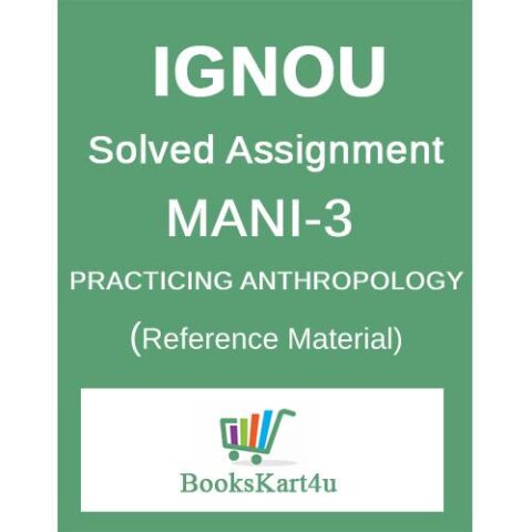 IGNOU MANI-3 Solved Assignment