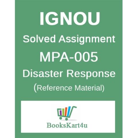 IGNOU MPA-5 Assignment