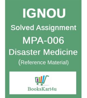 IGNOU MPA-6 Assignment