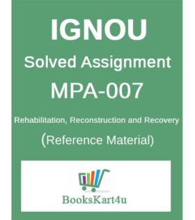 IGNOU MPA-7 Assignment
