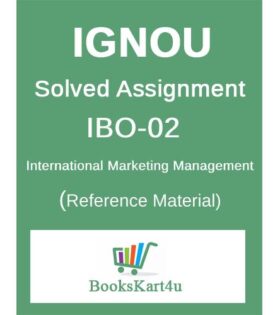 IGNOU PGDIBO-2 Assignment