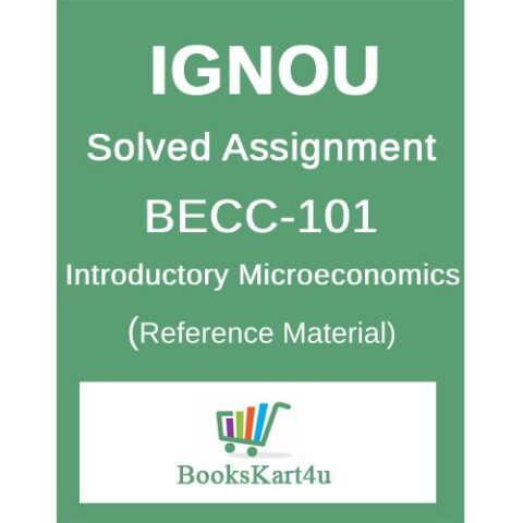 BECC101 Assignment IGNOU