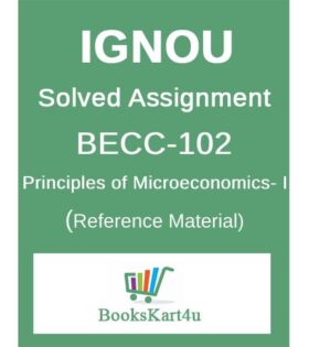 BECC102 Assignment IGNOU