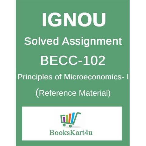 BECC102 Assignment IGNOU