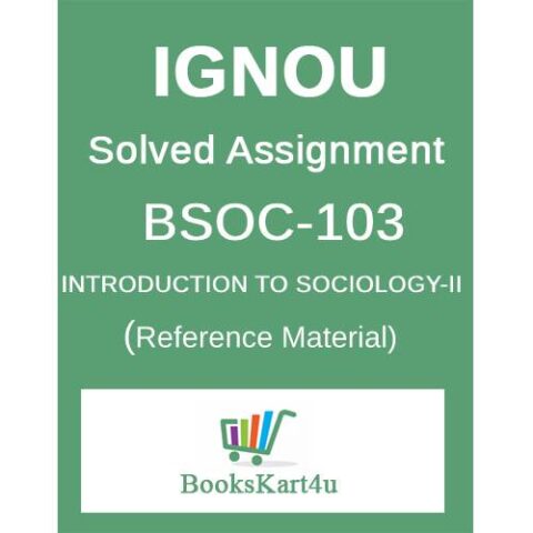 BSOC103 Assignment