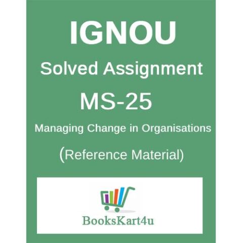 IGNOU MS-25 Assignment