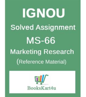 IGNOU MS-66 Assignment