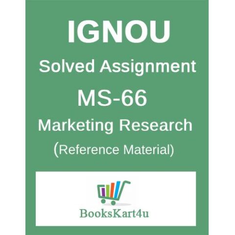 IGNOU MS-66 Assignment
