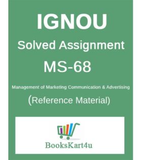 IGNOU MS-68 Assignment
