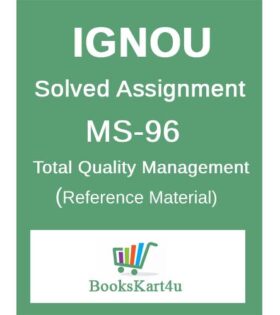IGNOU MS-96 Assignment