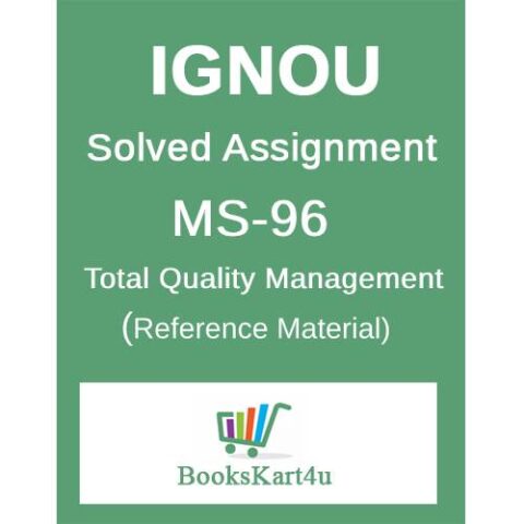IGNOU MS-96 Assignment