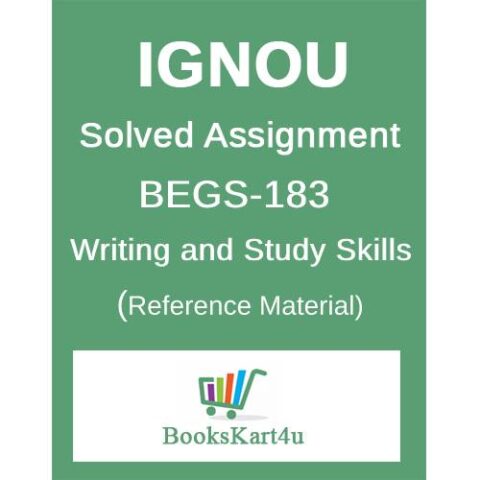 IGNOU BEGS183 Solved Assignment